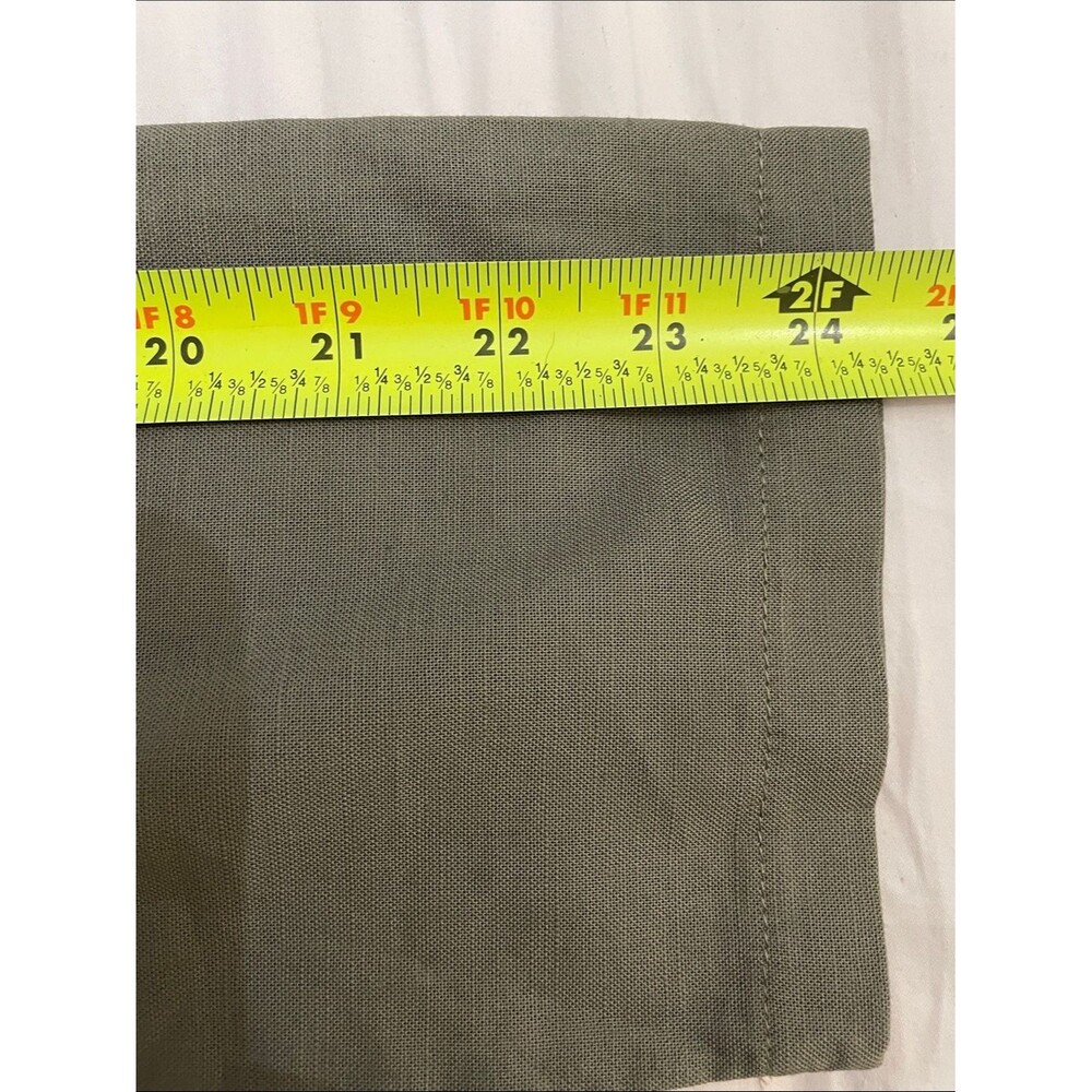 NWT North Fashion Sage Green Linen Blend Pullover Top Womens L Minimalist - Picture 7 of 8